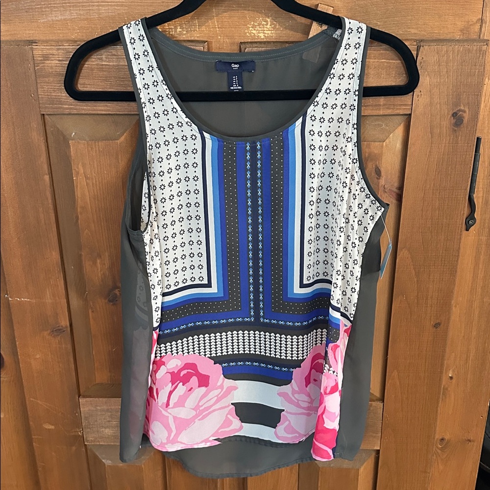 Bundle 5 items @ 5$, pay only 15$ - 2 items free! Sleeveless Sheer Top